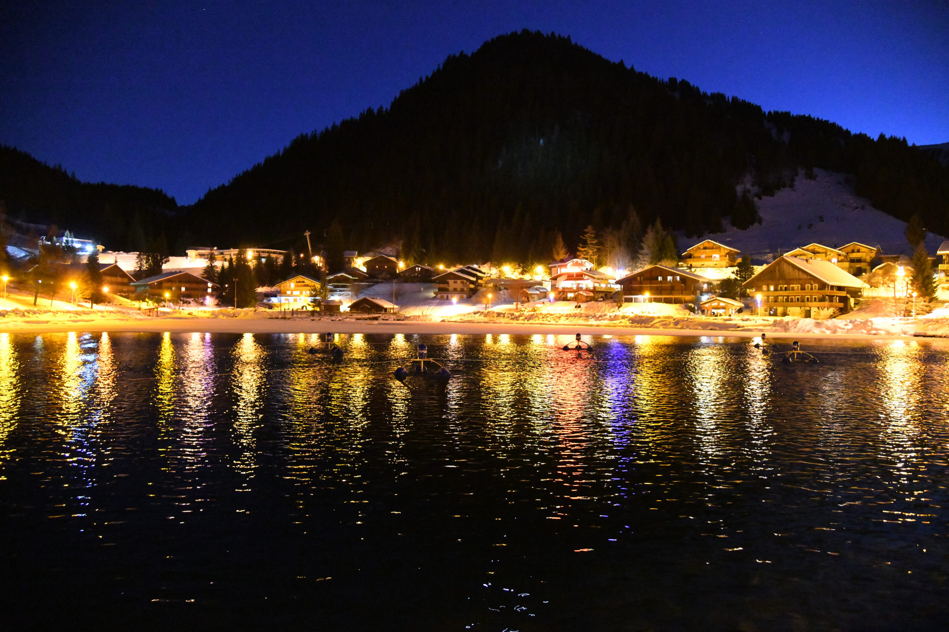 Veillée autour du lac_Châtel Veillée autour du lac_Châtel