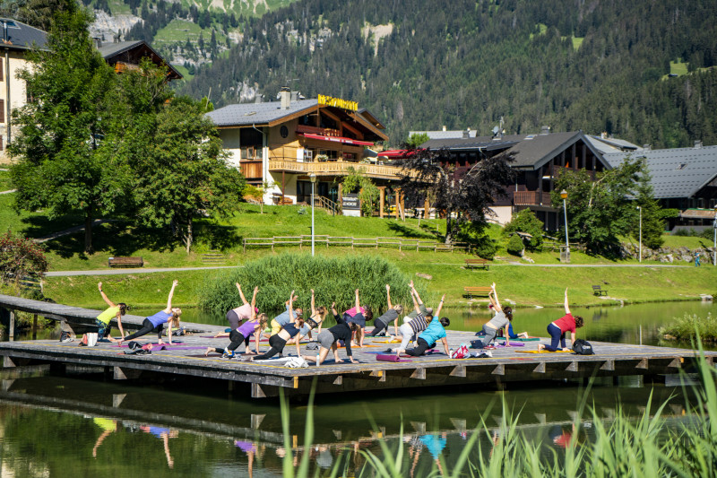 Yoga outdoor
